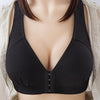 Plus Size Front Closure Elastic Push Up Comfort Bra-BH23