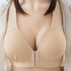 Plus Size Front Closure Elastic Push Up Comfort Bra-BH23