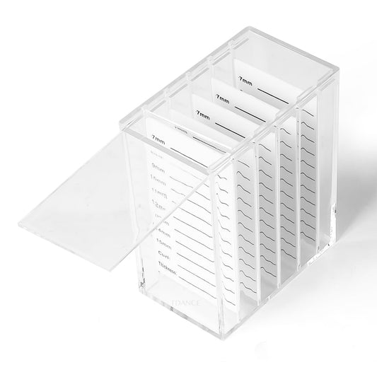 5 Layers Eyelash Storage Box Transparent