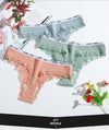 Lot Lace Thong Women's Tanga Low Waist Sexy Lingeries Cotton Panties Laides T Back Pants Girl's Underpants Underwear