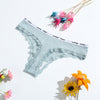 Lot Lace Thong Women's Tanga Low Waist Sexy Lingeries Cotton Panties Laides T Back Pants Girl's Underpants Underwear