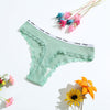 Lot Lace Thong Women's Tanga Low Waist Sexy Lingeries Cotton Panties Laides T Back Pants Girl's Underpants Underwear