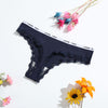 Lot Lace Thong Women's Tanga Low Waist Sexy Lingeries Cotton Panties Laides T Back Pants Girl's Underpants Underwear