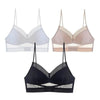 LOW BACK WIRELESS PUSH UP LACE BRA-BH09