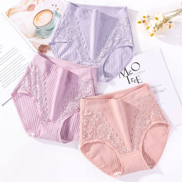 Plus Size High waist Anti-leak antibacterial Panties(XL-6XL)-SH26