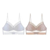 LOW BACK WIRELESS PUSH UP LACE BRA-BH09