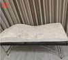 Wholesale Beauty Salon Curved Extension Lash Bed Topper Velvet Massage Table Eyelash Mattress Bed for Beauty Salon Customized