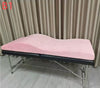 Wholesale Beauty Salon Curved Extension Lash Bed Topper Velvet Massage Table Eyelash Mattress Bed for Beauty Salon Customized