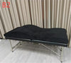 Wholesale Beauty Salon Curved Extension Lash Bed Topper Velvet Massage Table Eyelash Mattress Bed for Beauty Salon Customized