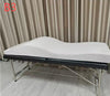 Wholesale Beauty Salon Curved Extension Lash Bed Topper Velvet Massage Table Eyelash Mattress Bed for Beauty Salon Customized