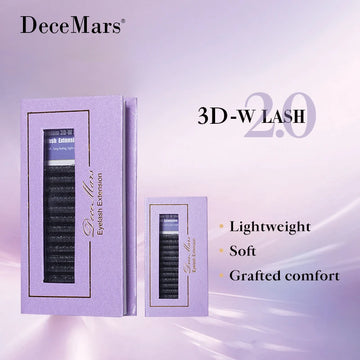 DeceMars 3D W-Shaped Eyleash Extension（2.0）