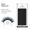 DeceMars Individual Eyelashes Extensions Supplies Synthetic Eyelash-Thickness 0.15mm