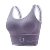 High Quality Women's Underwear Seamless Sports Bra Deep U-Shaped Removable Pad Back-Shaping Tube Top Yoga Sports Bra