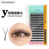 NAGARAKU YY-Shaped grafted eyelashes,