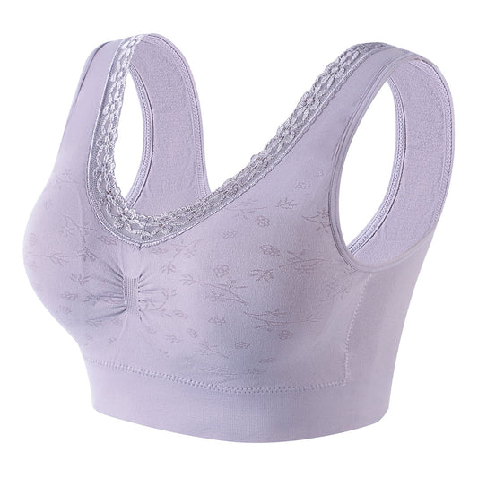 🔥Embrace the Freedom🔥Women's Wireless One-piece High Elastic Breathable Comfort Bra (BH38)