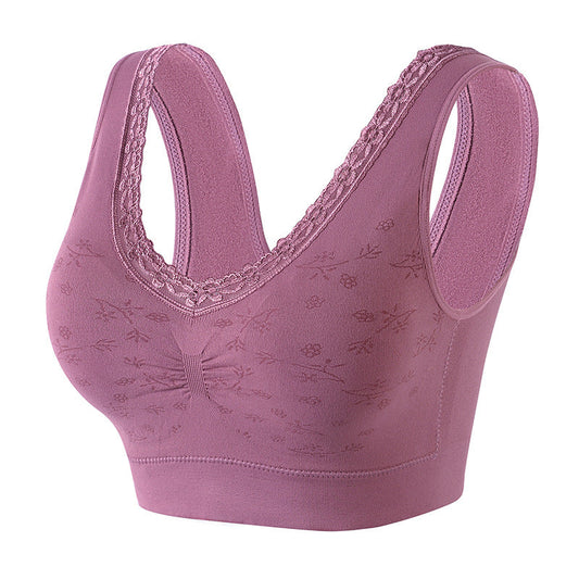 🔥Embrace the Freedom🔥Women's Wireless One-piece High Elastic Breathable Comfort Bra (BH38)