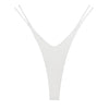 Sexy High-split Cotton Thong Women Plus Size Fitness Hip Lifting G-string Low Rise High Cut Seamless Mini Underwear Bikini Style