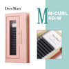 DeceMars L-curl M Curl YY 3D 4D 5D 6D Eyelash Extension 12 Lines