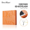 DeceMars Large Amount YY 3D 4D 5D 6D Large-size Tray Eyelash Extension