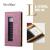 DeceMars L-curl M Curl YY 3D 4D 5D 6D Eyelash Extension 12 Lines