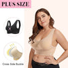 🔥Autumn Hot Sale !🔥 Front Cross Side Buckle Seamless Lift Bra( Easy on & off !)-BH06