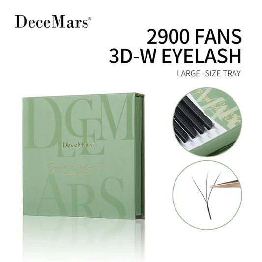 DeceMars Large Amount YY 3D 4D 5D 6D Large-size Tray Eyelash Extension