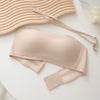 Women's bra strapless underwear thin non slip non marking invisible collection breast supplement jelly bra