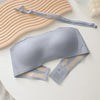 Women's bra strapless underwear thin non slip non marking invisible collection breast supplement jelly bra